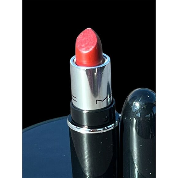 MAC HOLIDAY 2024 Lustreglass Mini Lipstick Cherish Me Cream Long-lasting - Picture 7 of 14